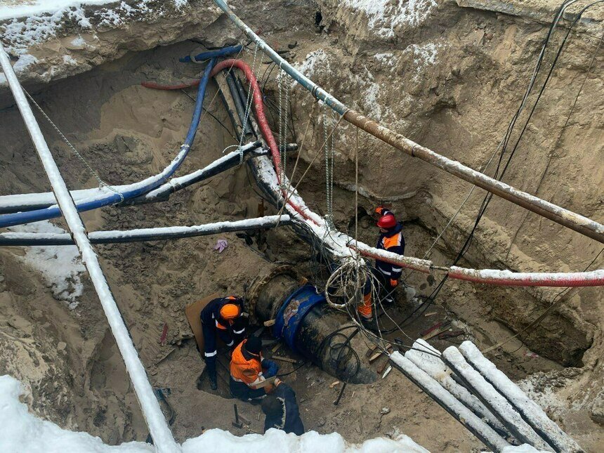 Холода показали слабые места в инфраструктуре области | Фото: тг-канал областного "Водоканала"