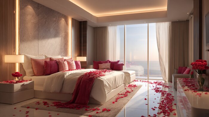 Никаких конфет и шампуней: 6 необычных идей, чтобы порадовать партнёра на День всех влюблённых - Новости Калининграда | Иллюстрация: Midjourney