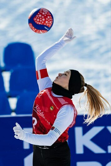 Четвёртая подряд победа: «Локомотив» не отдаёт золото этапов Кубка России по волейболу на снегу - Новости Калининграда | Фото: Всероссийская федерация волейбола