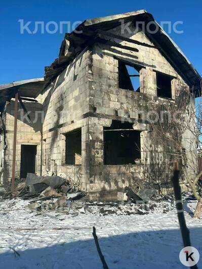 Дом не подлежит восстановлению  | Фото: соседи семьи 