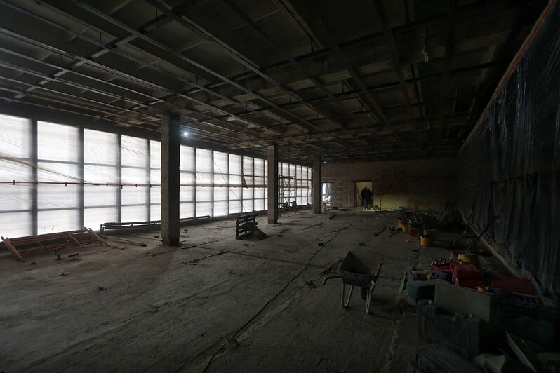 Основные работы в Театре эстрады планируют завершить в 2026 году. | Фото: Александр Подгорчук 