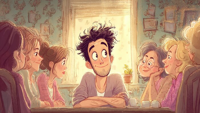 Любовь повышенной сложности: 3 необычные истории о работе калининградской свахи - Новости Калининграда | Иллюстрация: Midjourney