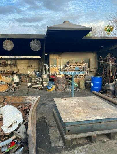 Пожар при прессовке баллонов на Краснокаменной: бизнесмен пойдёт под суд за смерть сотрудника - Новости Калининграда | Фото: прокуратура Калининградской области