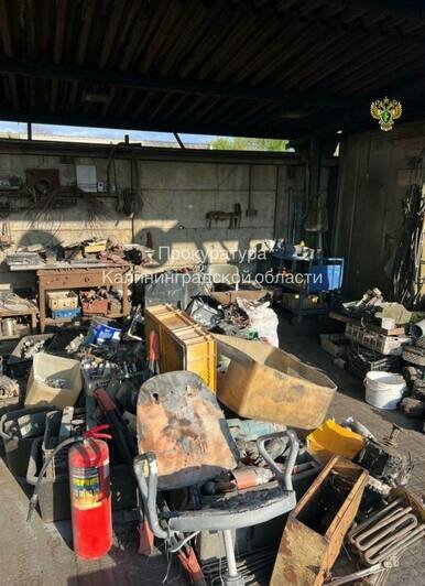 Пожар при прессовке баллонов на Краснокаменной: бизнесмен пойдёт под суд за смерть сотрудника - Новости Калининграда | Фото: прокуратура Калининградской области