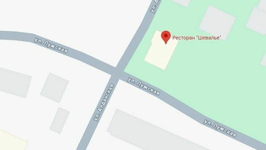 Предполагаемое место, где мог проходить пропавший ребёнок