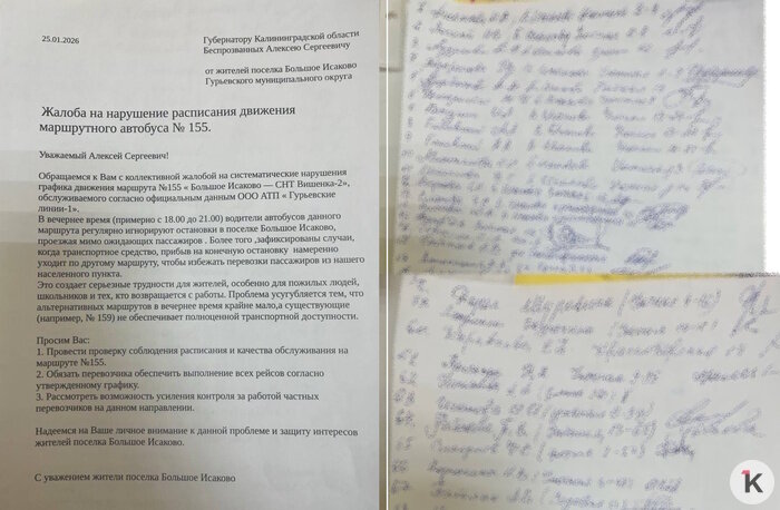 Перевод на карту или на выход: калининградца в мороз высадили из автобуса, в котором не работал валидатор - Новости Калининграда | Фото читателей
