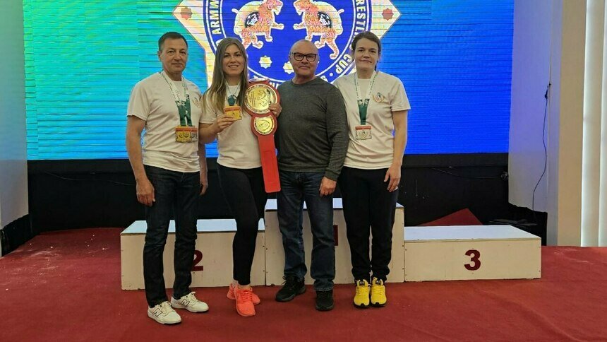 Позолотила ручку:  калининградка выиграла Кубок мира по армрестлингу - Новости Калининграда | Фото: министерство спорта Калининградской области