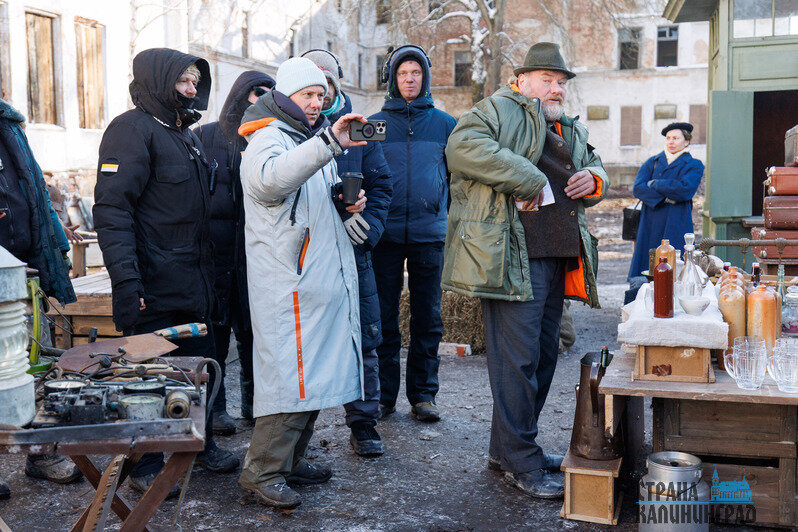 На съемочной площадке. | Фото: Александр Мелехов