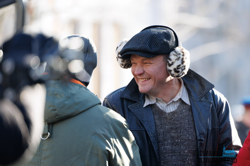 На съемочной площадке. | Фото: Александр Мелехов