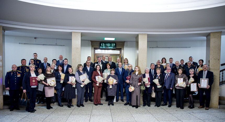 Торжественное награждение прошло в здании областного правительства   | Фото: пресс-служба правительства Калининградской области