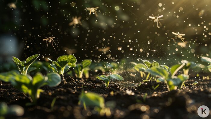 Снег для слизней — абсолютное благо: садоводов весной может ждать нашествие моллюсков   - Новости Калининграда | Иллюстрация: Алиса Игонина / Midjourney