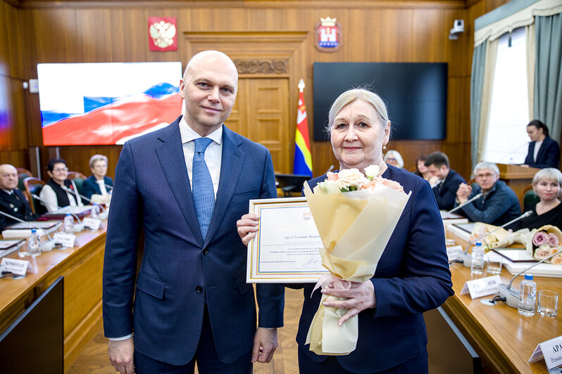 Награды жителям области вручил губернатор Алексей Беспрозванных  | Фото: пресс-служба правительства Калининградской области