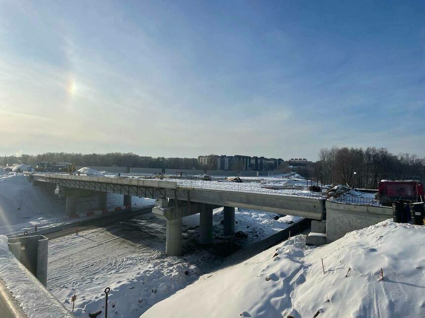 Развязка почти готова | Фото: тг-канал Алексея Беспрозванных