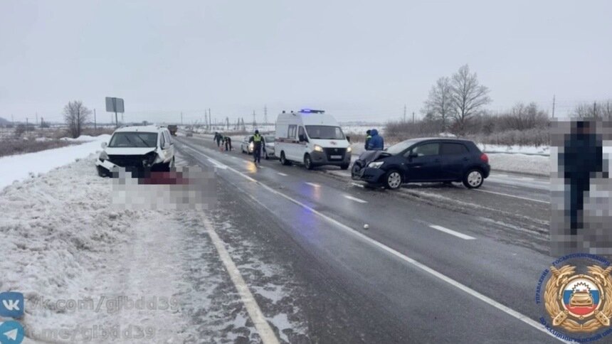 Двойная трагедия на гололёде: водитель пережил одно ДТП, но погиб во втором | Фото: стоп-кадр из видео тг-канала областной Госавтоинспекции