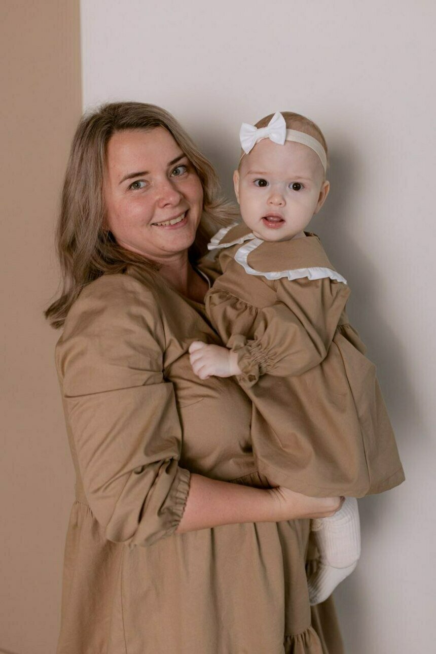 Анна Грекун начинала с первого платья для дочери.  | Фото: архив героя публикации