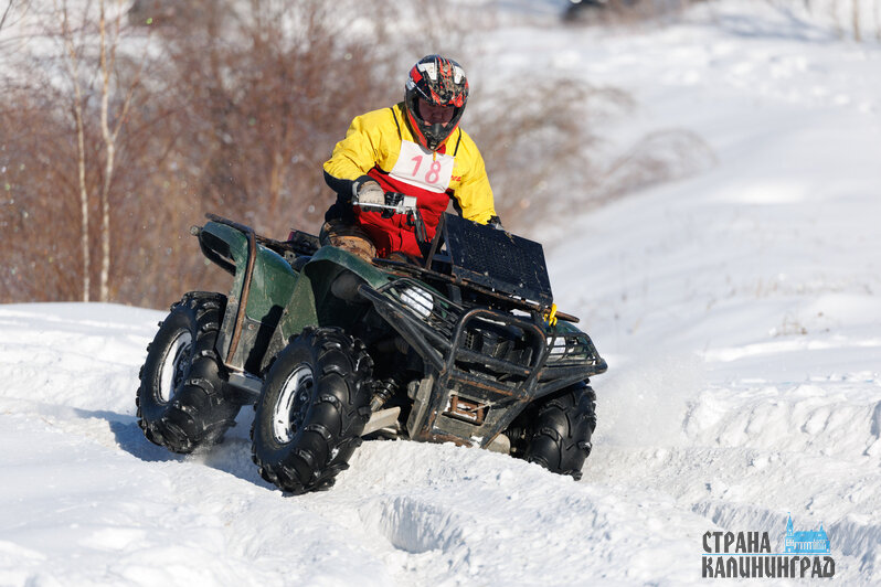 В гонках участвовали не только мотоциклы, но и квадроциклы | Фото: Александр Мелехов