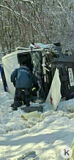 Место ДТП | Фото: очевидец, минздрав Калининградской области 