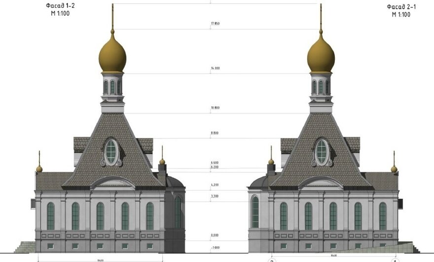 Храм, несколько музеев и копия крепости: в Калининградской области построят большой духовно-просветительский комплекс - Новости Калининграда | Эскиз: РОО «Русская община Калининградской области»