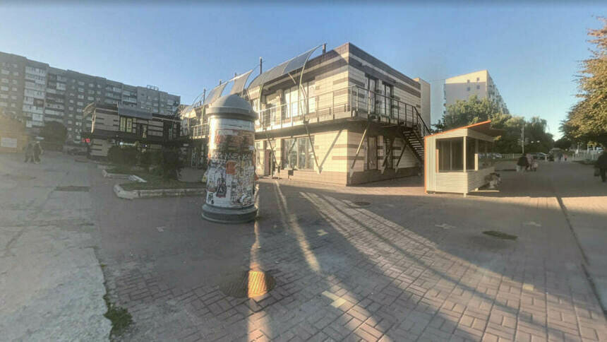 В Балтийске ищут компанию, которая благоустроит многострадальное «Поле чудес» - Новости Калининграда | Скриншот сервиса Google.Maps