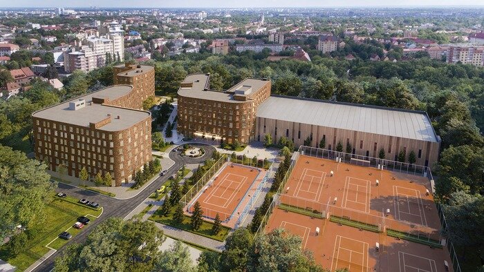 В Центральном районе Калининграда этой весной откроются новые теннисные корты - Новости Калининграда