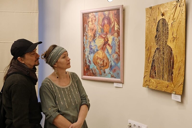 Как современное искусство переосмысляет древние иконы: в Калининграде открылась выставка московской художницы - Новости Калининграда | Фото: Калининградский историко-художественный музей