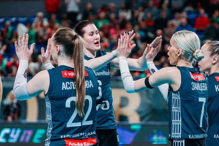 Главной ударной силой «Локомотива» стали Марина Аслямова и Екатерина Пипунырова.  | Фото: ВК «Локомотив»