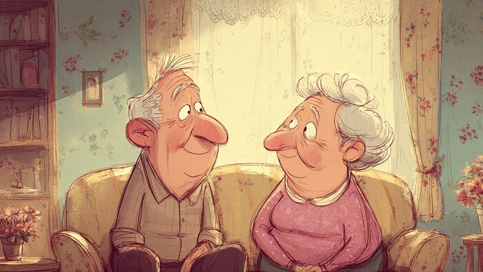 Возраст — не причина отказаться от счастья: калининградская сваха рассказала, как найти любовь после 50 - Новости Калининграда | Иллюстрация: Midjourney