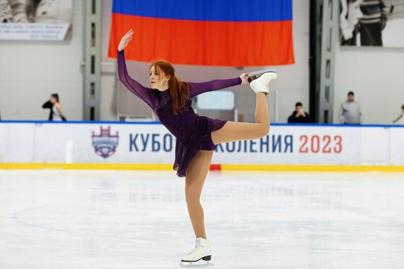 Бухгалтер из Калининграда восхитила гуляющих в Зеленоградске фигурным катанием по льду моря (фото, видео)   - Новости Калининграда | Фото: Александр Караученко