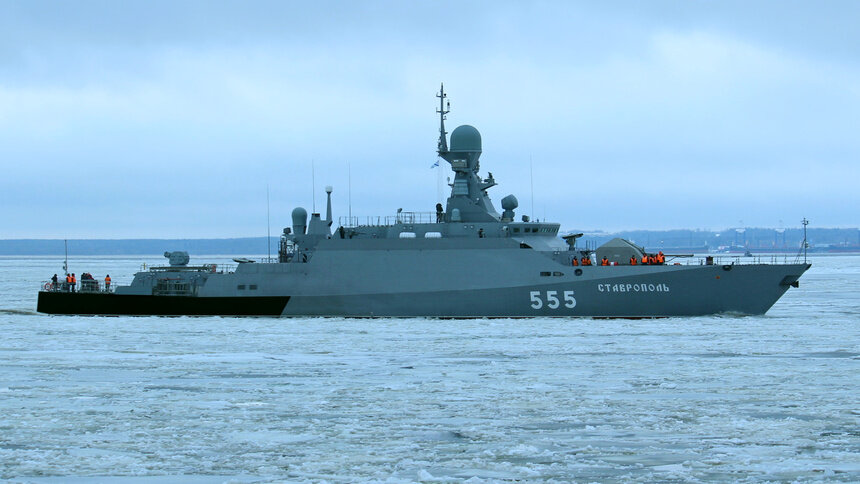 Малый ракетный корабль Балтфлота опробовал в деле весь свой боевой арсенал - Новости Калининграда | Фото: пресс-служба Балтийского флота