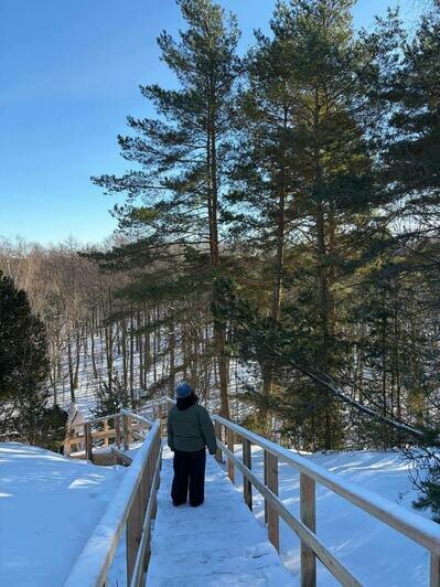 «Лиса! Смотрите!»: туристка из Вятки приехала в Калининград в разгар морозов и изменила отношение к отдыху на море - Новости Калининграда | Фото: Анастасии из Вятки