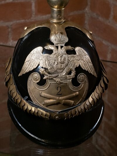 Русский след под прусской каской: в Музее янтаря появился шлем, который немцы «увели» у Николая I (фото) - Новости Калининграда | Фото: Калининградский музей янтаря