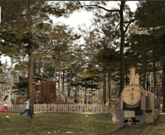 В Калининградской области хотят создать экопарк «Светландия» (эскизы)  - Новости Калининграда | Фото: скриншот эскизов проекта