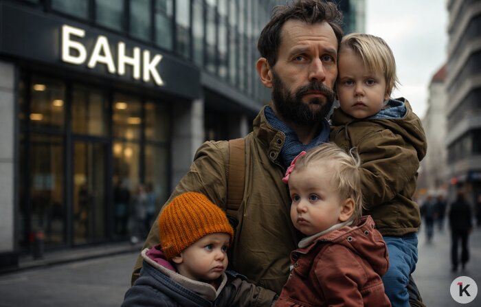 Хотели как лучше: калининградская многодетная семья лишилась права на пособие из-за банковских процентов   - Новости Калининграда | Иллюстрация: Алиса Игонина / Midjourney
