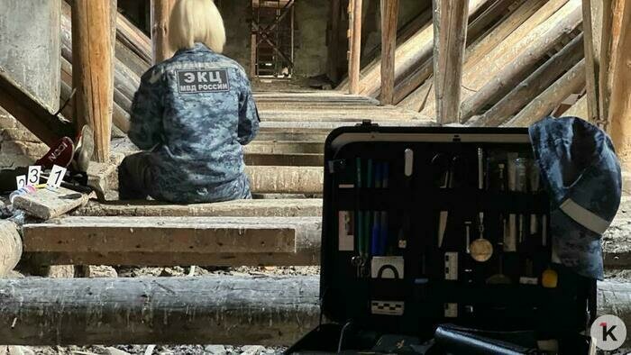 Работа на месте убийства | Фото: УМВД по Калининградской области 