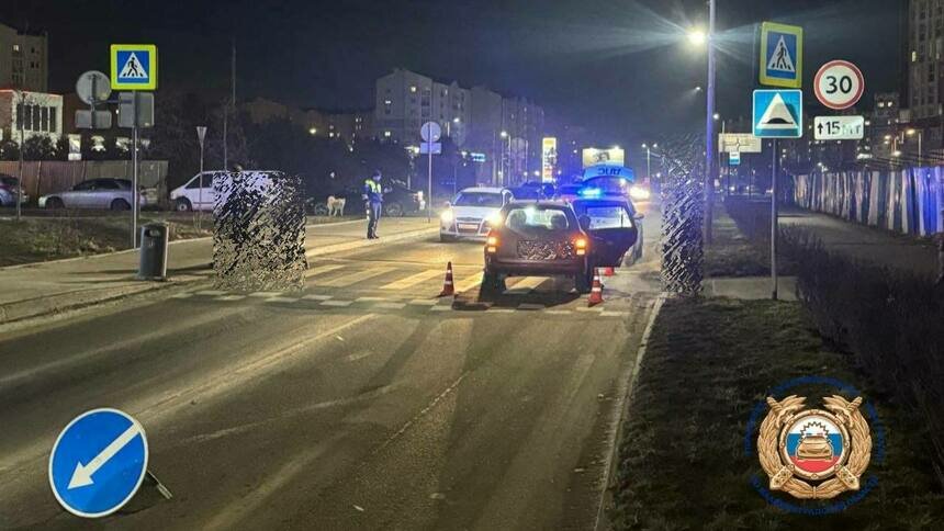 У горевшего в субботу утром дома на Сельме вечером сбили пешехода - Новости Калининграда | Фото: Госавтоинспекция Калининградской области