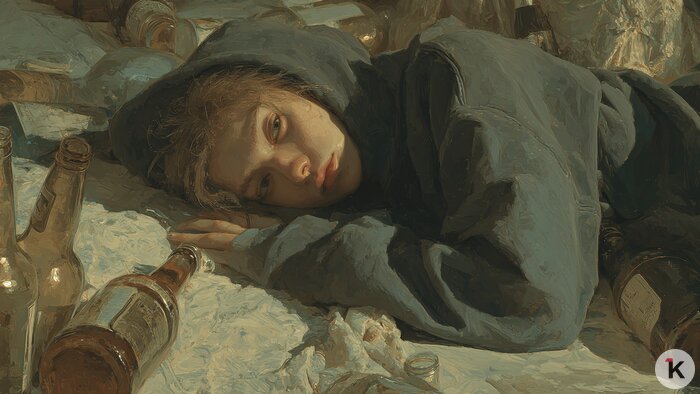 Калининградка рассказала, как бросила наркотики и алкоголь после 10 лет хождения по адскому замкнутому кругу      - Новости Калининграда | Иллюстрация: Алиса Игонина / Midjourney