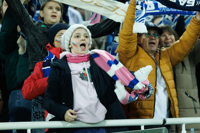 Матч «Балтика» - «Зенит» в Калининграде: фото и эмоции