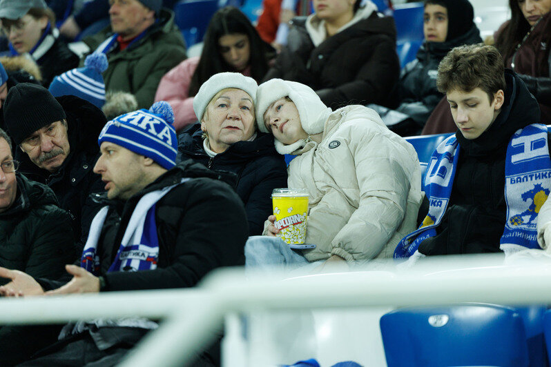 Матч «Балтика» - «Зенит» в Калининграде: фото и эмоции