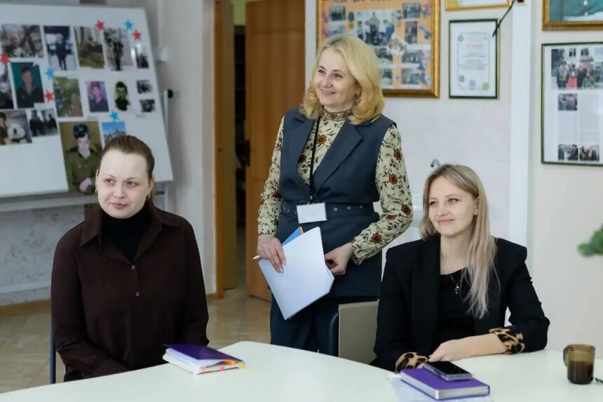 В феврале к нам на стажировку приезжали будущие педагоги | Фото: группа Алексея Беспрозванных в «ВКонтакте»