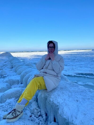 «Калининград по атмосфере понравился меньше Зеленоградска»: туристка рассказала о зимнем отдыхе с двумя детьми - Новости Калининграда | Фото: личный архив героини публикации