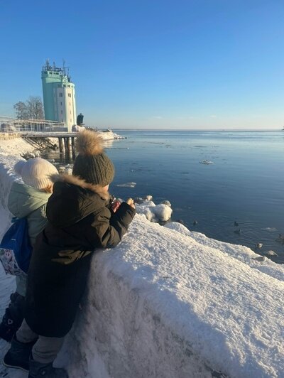 «Калининград по атмосфере понравился меньше Зеленоградска»: туристка рассказала о зимнем отдыхе с двумя детьми - Новости Калининграда | Фото: личный архив героини публикации