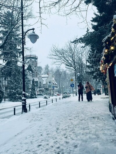 «Калининград по атмосфере понравился меньше Зеленоградска»: туристка рассказала о зимнем отдыхе с двумя детьми - Новости Калининграда | Фото: личный архив героини публикации