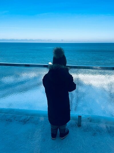 «Калининград по атмосфере понравился меньше Зеленоградска»: туристка рассказала о зимнем отдыхе с двумя детьми - Новости Калининграда | Фото: личный архив героини публикации