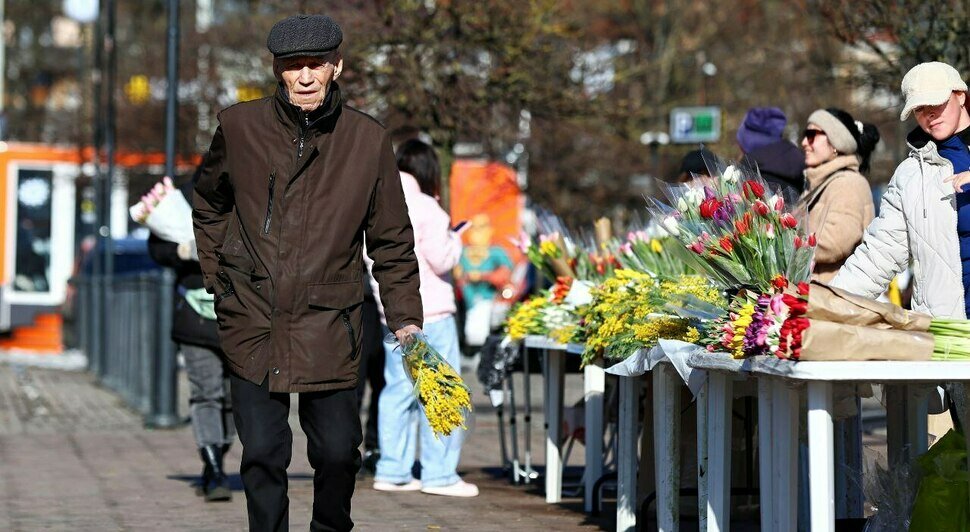 «Тюльпаны в марте бывают дороже роз»: сколько стоят цветы в Калининграде накануне праздника (фоторепортаж)   - Новости Калининграда | Фото: Александр Подгорчук / «Клопс»