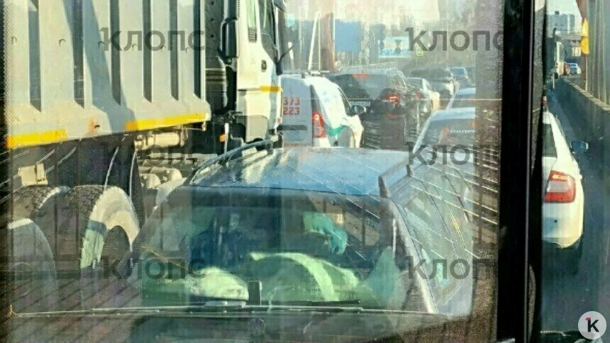 В центре проехать трудно: карта пробок в Калининграде на утро пятницы - Новости Калининграда | Фото: очевидец