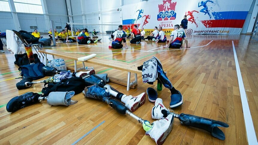 Игра за гранью: в Калининграде стартовал чемпионат России по волейболу сидя - Новости Калининграда | Фото: Александр Подгорчук / «Клопс»