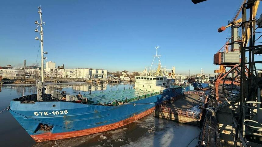 На морскую линию Калининград — Усть-Луга после зимней спячки выходят два сухогруза - Новости Калининграда | Фото: пресс-служба компании «Алгоритм Групп»