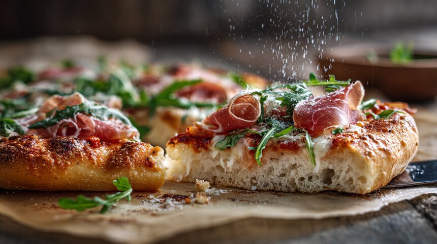 Воздушная основа и хрустящая корочка: все секреты римской пиццы как в ресторане - Новости Калининграда | Иллюстрация: Алиса Игонина / «Клопс»