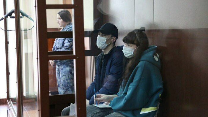 Подсудимые Анастасия и Сергей  | Фото: Калининградский областной суд