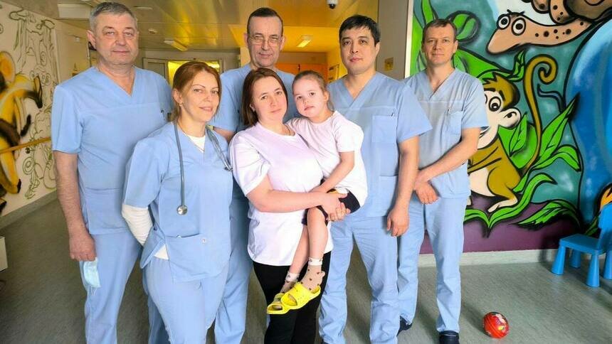 Калининградские кардиохирурги спасли четырёхлетнюю девочку с тяжёлой болезнью сердца - Новости Калининграда | Фото: калининградский минздрав